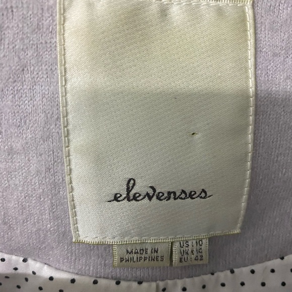 Anthropologie Elevenses bow blazer size 10 EUC - Picture 4 of 5